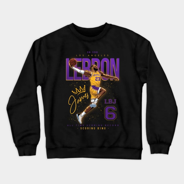 Lebron James Crewneck Sweatshirt by ActiveNerd